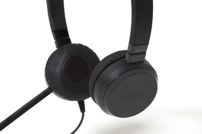 NXT Technologies™ UC-2000 Noise-Canceling Stereo Computer Headset, Over-the-Head, Black (NX55445)