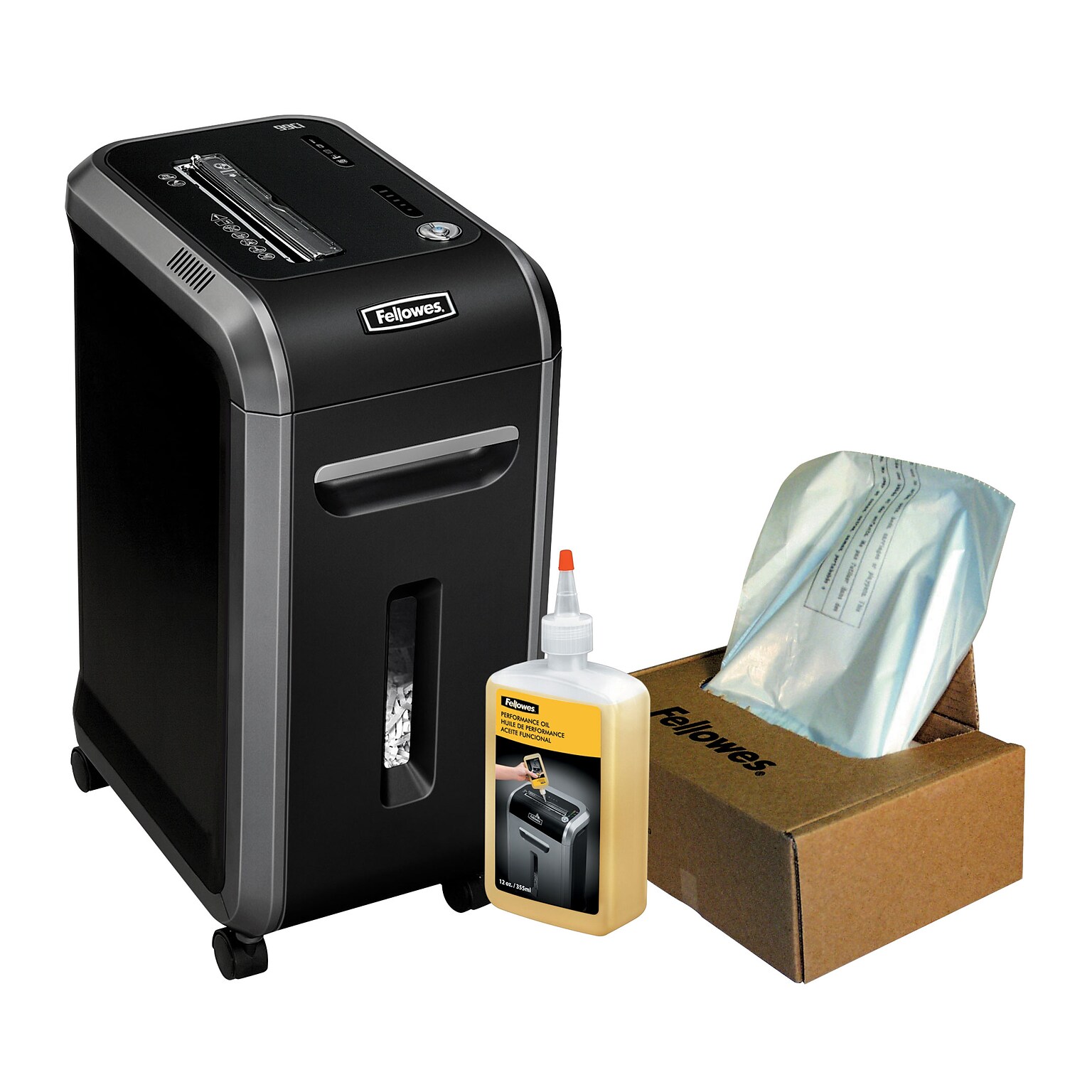 Fellowes Powershred 99Ci 18-Sheet Cross-Cut Commercial Shredder, Oil & Bags - Special Offer!