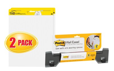 Post-it® Super Sticky Easel Pad & Easel Hanger Arms 2/Pack - Special Offer!