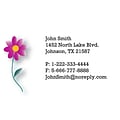 Custom Full Color Business Cards, White Gloss 100# Cover, Flat Print, 1-Sided, 250/PK