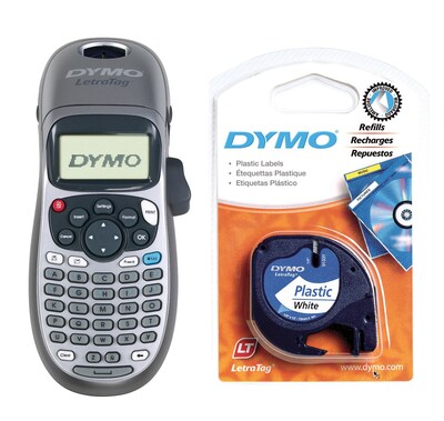 Dymo LetraTag LT-100H Portable Label Maker & LetraTag 91331 Tape - Special Offer!