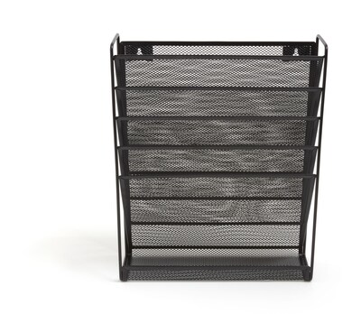 Tru Red 5 Pocket Mesh Letter Wall File Black Tr57582 Cc