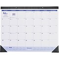 2020 Quill Brand® 19 x 24 Monthly Desk Pad Calendar, Black (52164-20)