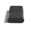 NXT Technologies™ 15000 mAh 2 USB Port PowerBank, Black (NX55126)