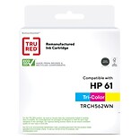 TRU RED™ Remanufactured Tri-Color Standard Yield Ink Cartridge Replacement for HP 61 (CH562WN)