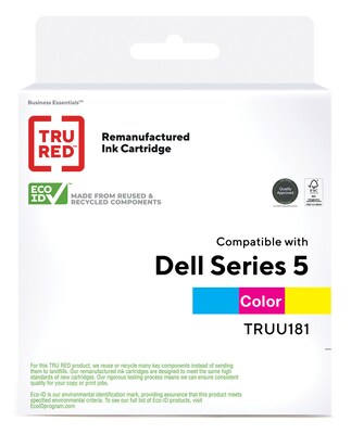 TRU RED™ Remanufactured Color High Yield Ink Cartridge Replacement for Dell Series 5 (UU181)