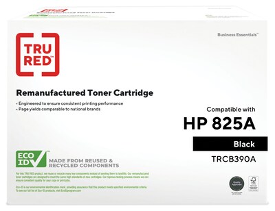 TRU RED™ Remanufactured Black Standard Yield Toner Cartridge Replacement for HP 825A (CB390A)