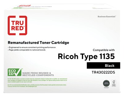 TRU RED™ Remanufactured Black Standard Yield Toner Cartridge Replacement for Ricoh (430222)