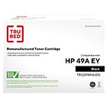 TRU RED™ Remanufactured Black Extended Yield Toner Cartridge Replacement for HP 49A (Q5949A)