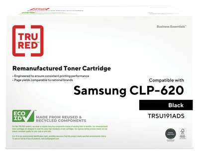 TRU RED™ Remanufactured Black High Yield Toner Cartridge Replacement for Samsung CLT-K508L (SU191A)