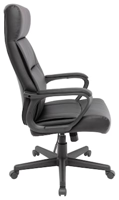 Quill Brand® Rutherford Luxura Manager Chair, Black (45608)