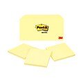 Post-it® Super Sticky Notes, 4 x 4 Canary, 90 Sheets/Pad, 12 Pads/Pack (675-12)