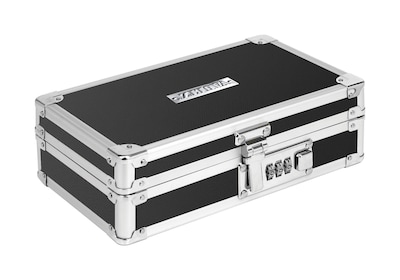 Vaultz Locking Cash Box Black