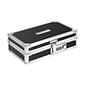 Vaultz® Locking Mini Cash Box with Tray, 2.75" x 8.5" x 5.5", Black (VZ00304)