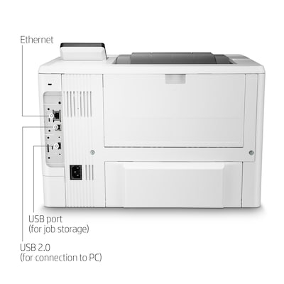 HP LaserJet Enterprise M507n Monochrome Laser Printer with Built-in Ethernet (1PV86A)