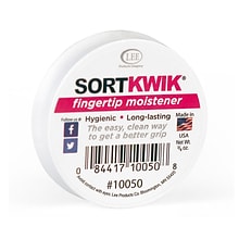Lee Sortkwik® 0.38 oz. Fingertip Moistener, Pink (10050)