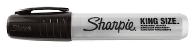 Sharpie King Size Permanent Marker, Chisel Tip, Black (15001A)