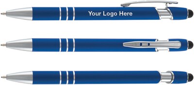 Custom Stylus Triple Soft-Tech Click Pen