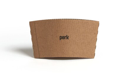 Perk™ Paper Hot Cup Sleeve, Brown, 500/Pack (PK56227)