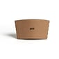 Perk™ Paper Hot Cup Sleeves, Brown, 1000/Carton (PK56227CT)