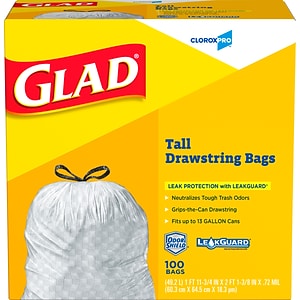 Trash bags & cans product