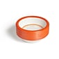 Perk™ Heavy-Weight Paper Bowls, 12 Oz., White/Orange, 500/Carton (PK54332)