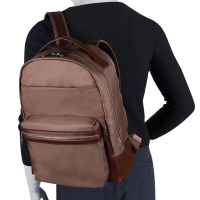 McKlein N Series PARKER Laptop Backpack, Solid, Khaki (18554)