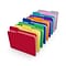 Staples® Reinforced File Folders, 1/3 Cut Tab, Letter Size, Assorted Colors, 100/Box (TR508994)