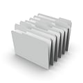 Staples® Reinforced File Folders, 1/3 Cut Tab, Letter Size, Gray, 100/Box (TR508895)