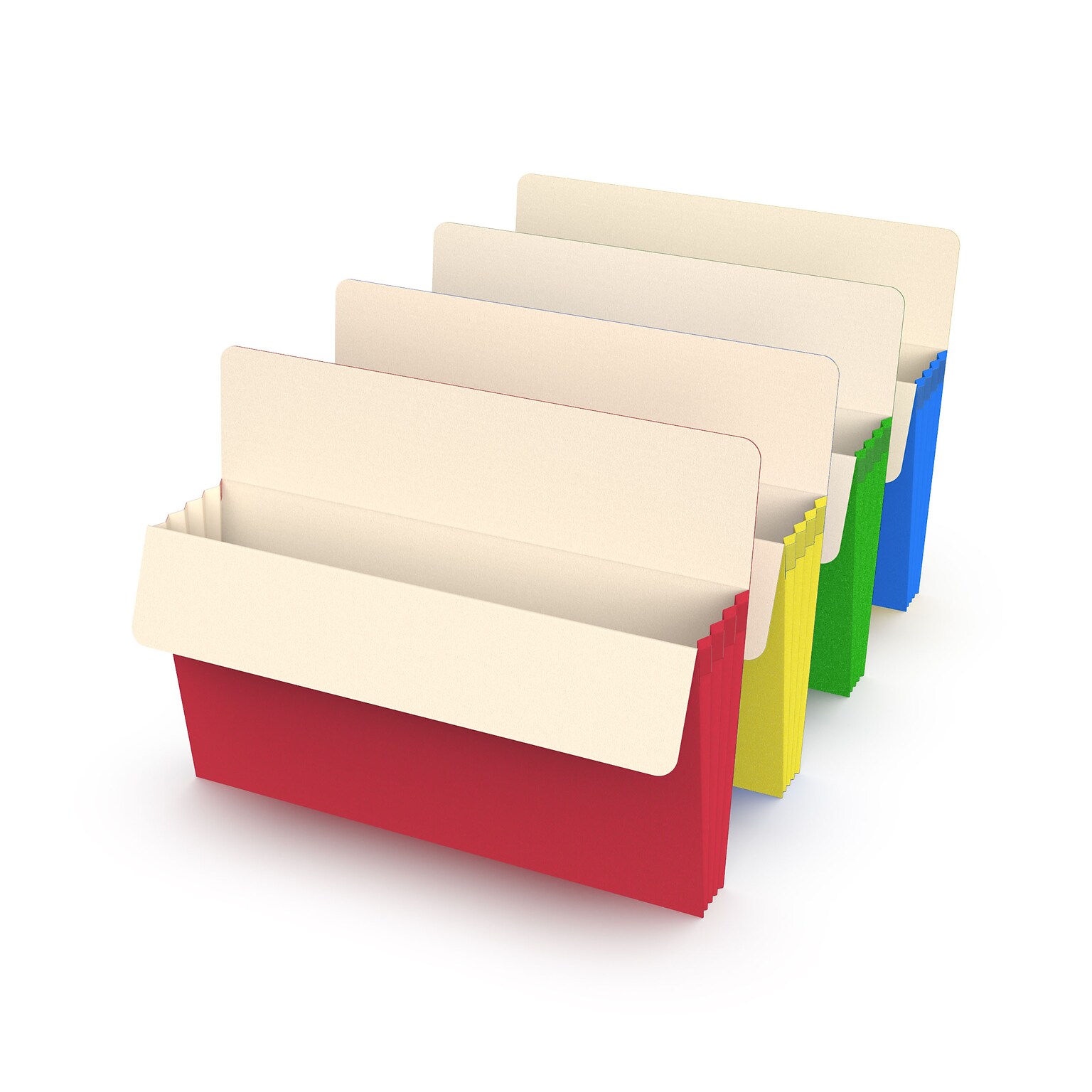 Staples Reinforced File Pocket, Letter Size, Assorted Colors, 5/Pack (227132)