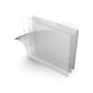 Staples® File Folders, 1/3 Cut Tab, Letter Size, Translucent Clear, 6/Pack (TR11863)