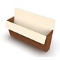Staples® Reinforced File Pocket, 5.25 Expansion, Legal Size, Brown, 10/Box (ST418343)