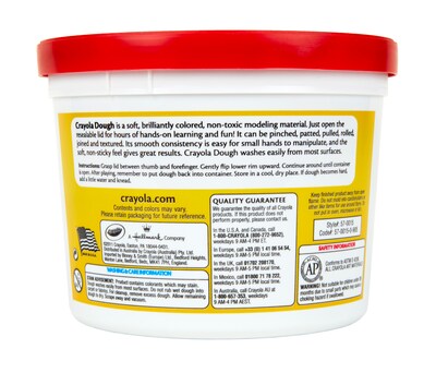 Crayola Modeling Dough, Red, 3 lb. Resealable Bucket (57-0015-038)