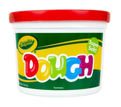 Crayola Modeling Dough, Red, 3 lb. Resealable Bucket (57-0015-038)