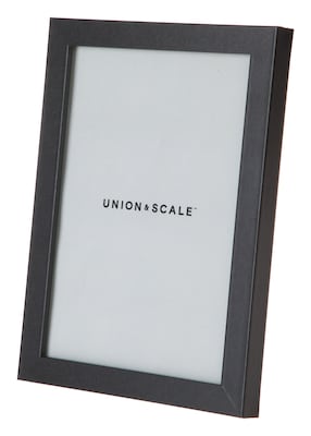 Union & Scale™ Essentials Wood Picture Frame, Black (UN58058)