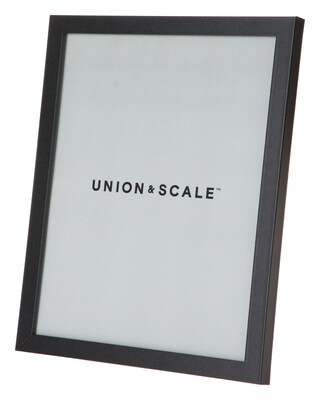 Union & Scale™ Essentials Wood Document Frame, Black (UN58039)