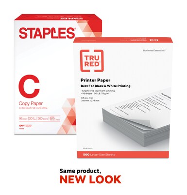 tru red copy paper