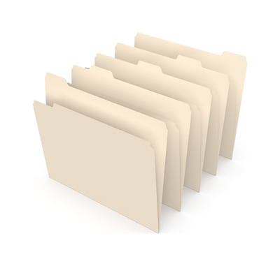 Staples® File Folders, 1/5 Cut Tab, Letter Size, Manila, 100/Box (TR56679)