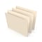 Staples® 30% Recycled File Folders, Single Tab, Letter Size, Manilla, 100/Box (ST56676-CC)