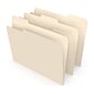 Staples® 30% Recycled File Folder, 1/3-Cut Tab, Letter Size, Manila, 500/Carton (ST56675CT)