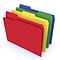 Staples® Reinforced Classification Folders, 2 Expansion, Letter Size, Assorted Colors, 50/Box (TR18