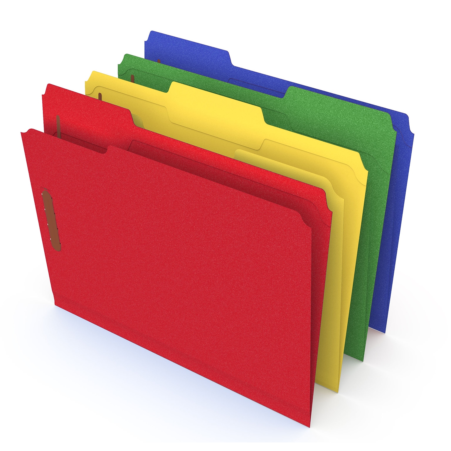 Staples® Reinforced Classification Folders, 2 Expansion, Letter Size, Assorted Colors, 50/Box (TR18341/18341)