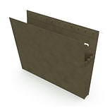 Staples Hanging File Pocket, 3 1/2 Expansion, Letter Size, Standard Green, 4/Pack (TR260828)