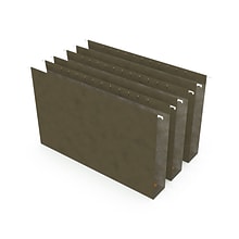 Staples Heavy Duty Box Bottom Hanging File Folder, 2 Expansion, 1/5-Cut Tab, Legal Size, Standard G