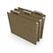 Staples® 95% Recycled Hanging File Folders, 1/3-Cut Tab, Letter Size, Standard Green, 25/Box (ST1168