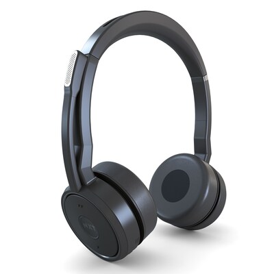 NXT Technologies™ UC-7000 Wireless Noise Canceling Stereo Computer Headset, Over-the-Head, Black (NX57975)