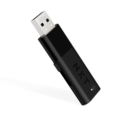 NXT Technologies™ 32GB USB 2.0 Type A Flash Drive, Black, 4/Pack (NX52553-US/CC)