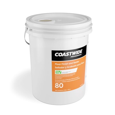 Coastwide Professional™ 80 Floor Finish and Sealer, 5 gal./18.9L (CW800005-A)