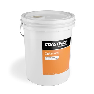 Coastwide Professional™ Optimum™ Floor Finish, 5 gal./18.9L (CW568005-A)