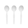 Perk™ Polystyrene Soup Spoon, Heavy-Weight, White, 100/Pack (PK56404)